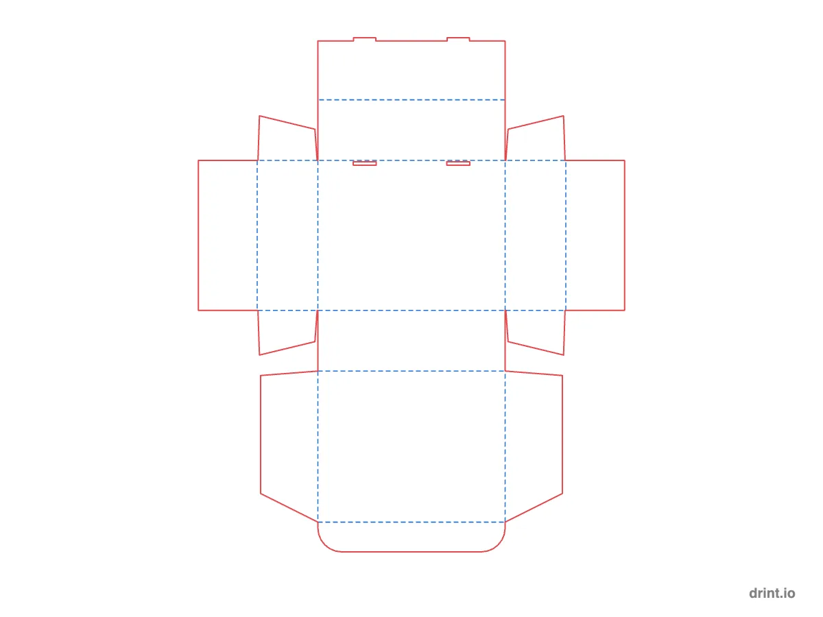 Mailer box — Dielines