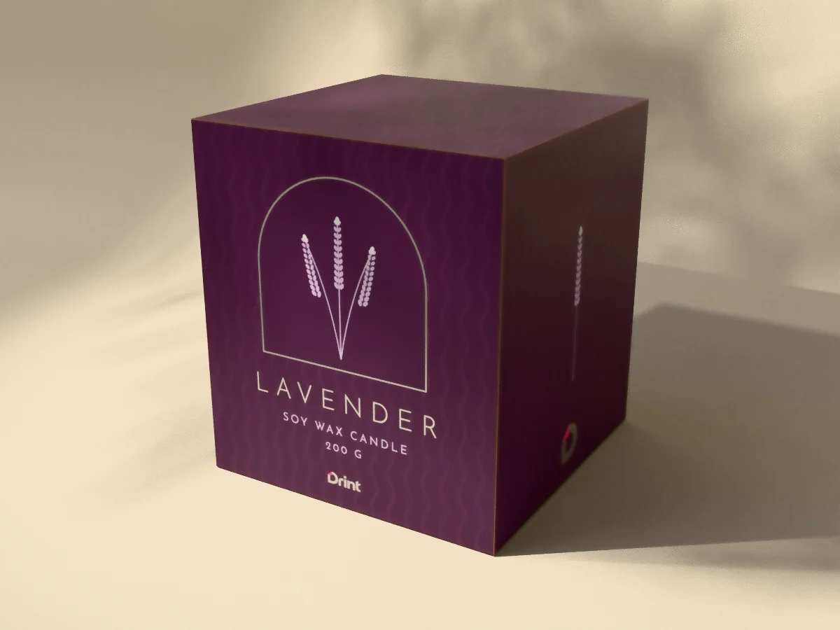 Lavender — Crash-lock box