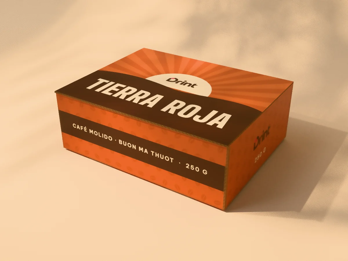 Tierra Roja — Caja mailer