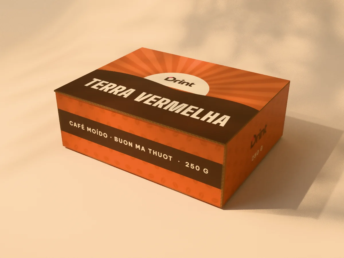 Terra Vermelha — Caixa mailer