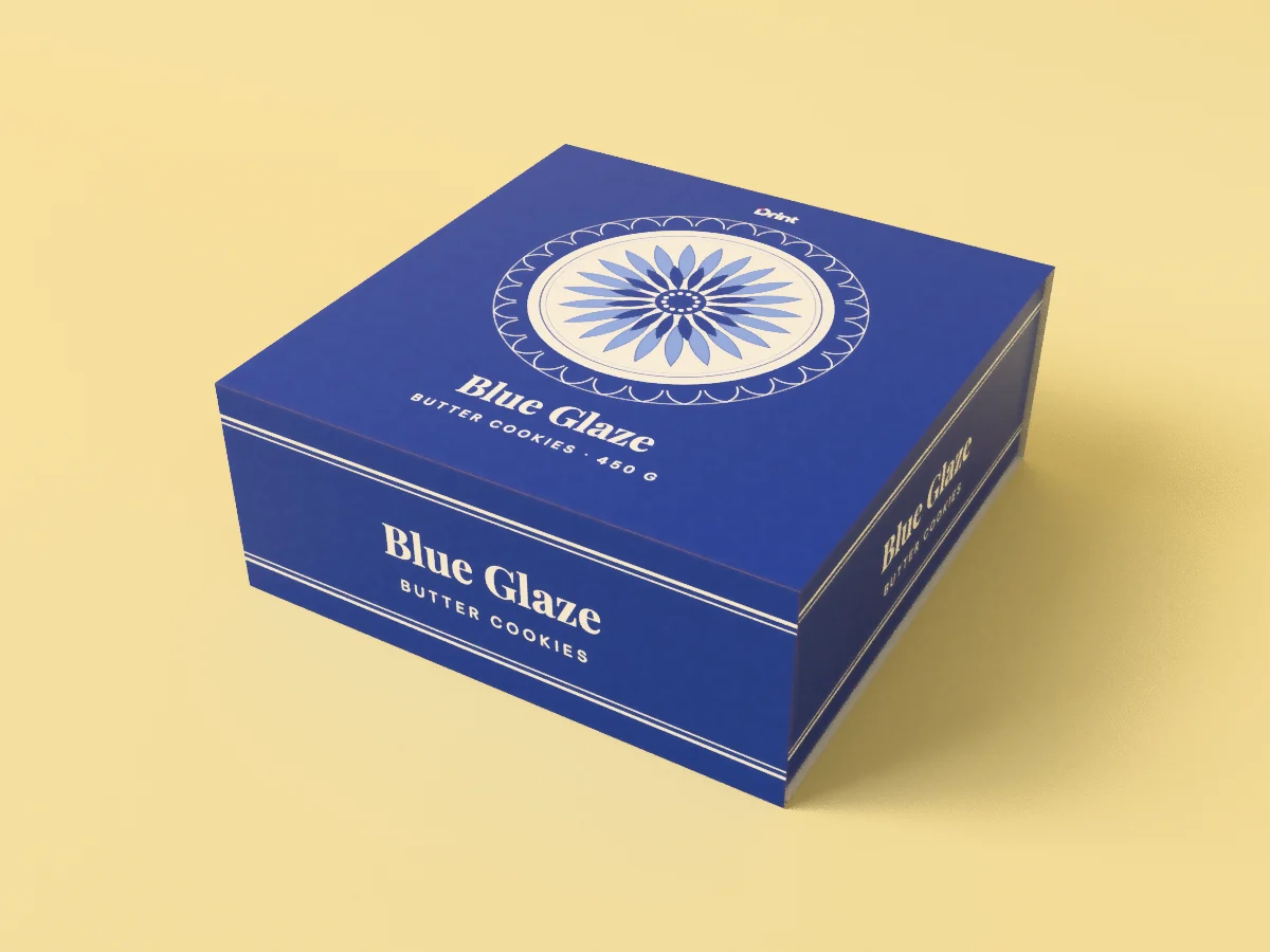 Blue Glaze — Magnetic rigid box