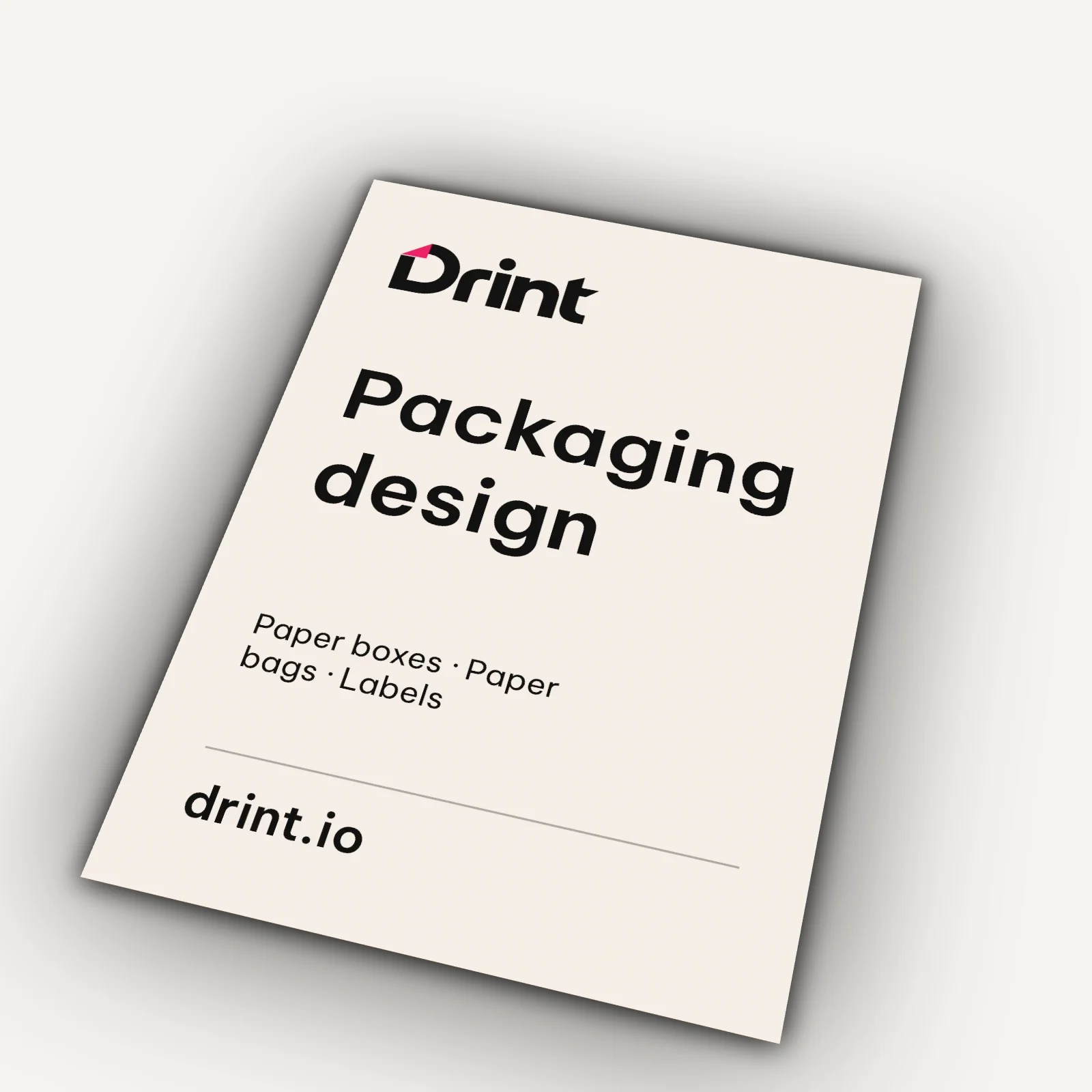 2-part retail invoice A5 3D mockup