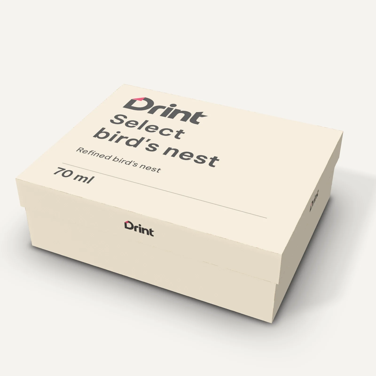 Bird's nest box 3D mockup
