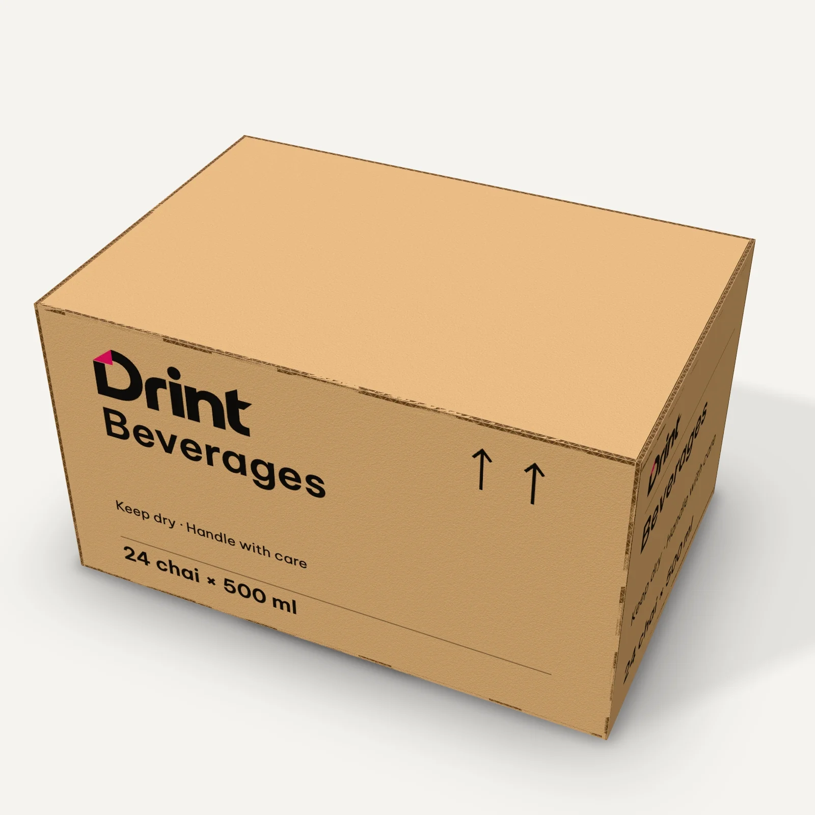 Carton of cans 3D mockup