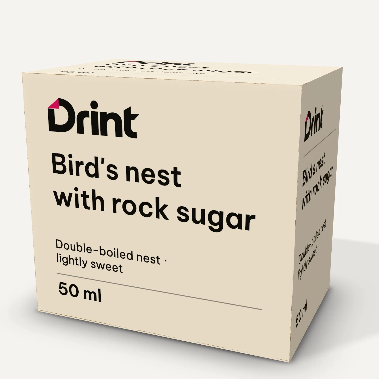 Collagen drink box 3D mockup