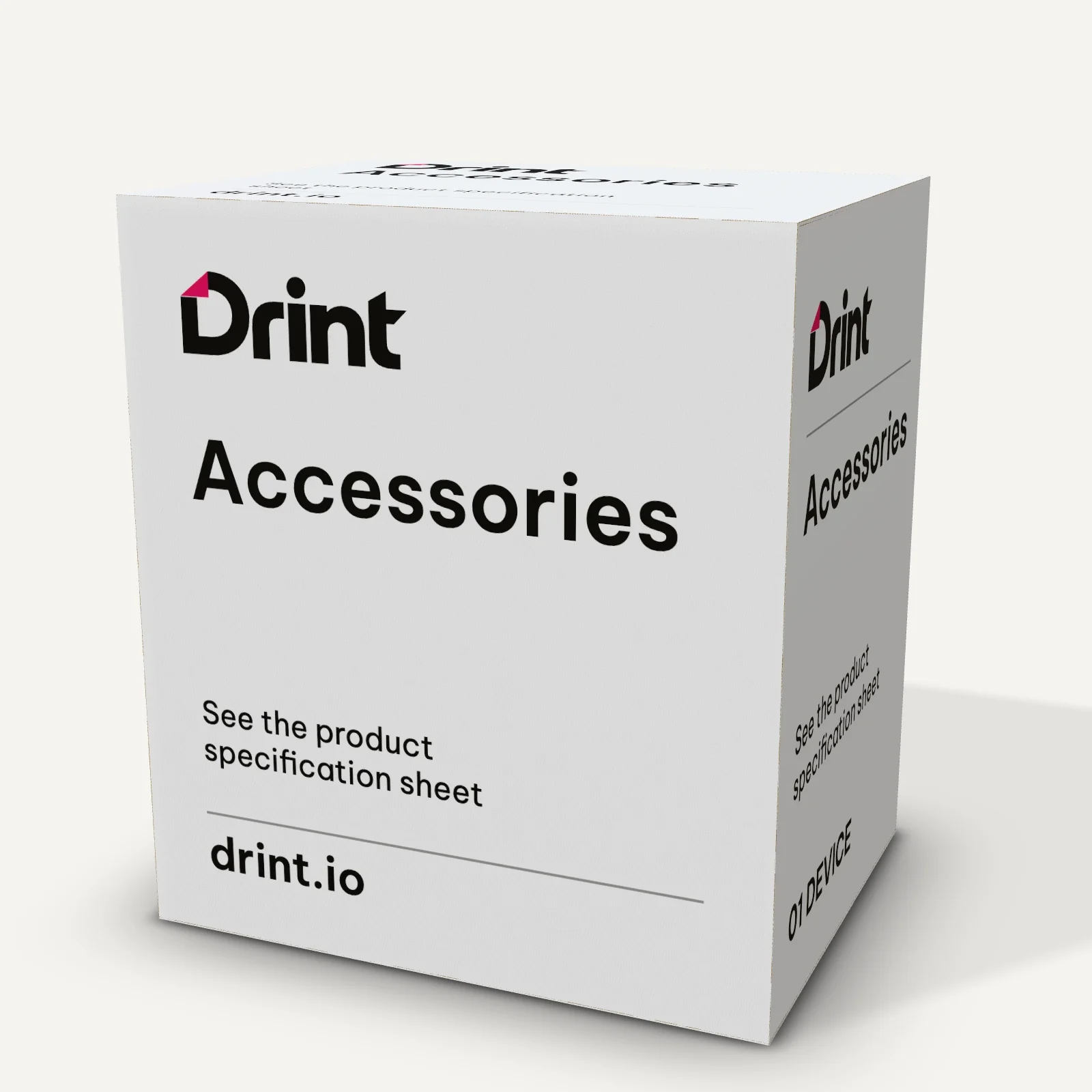 Electric kettle box 3D mockup