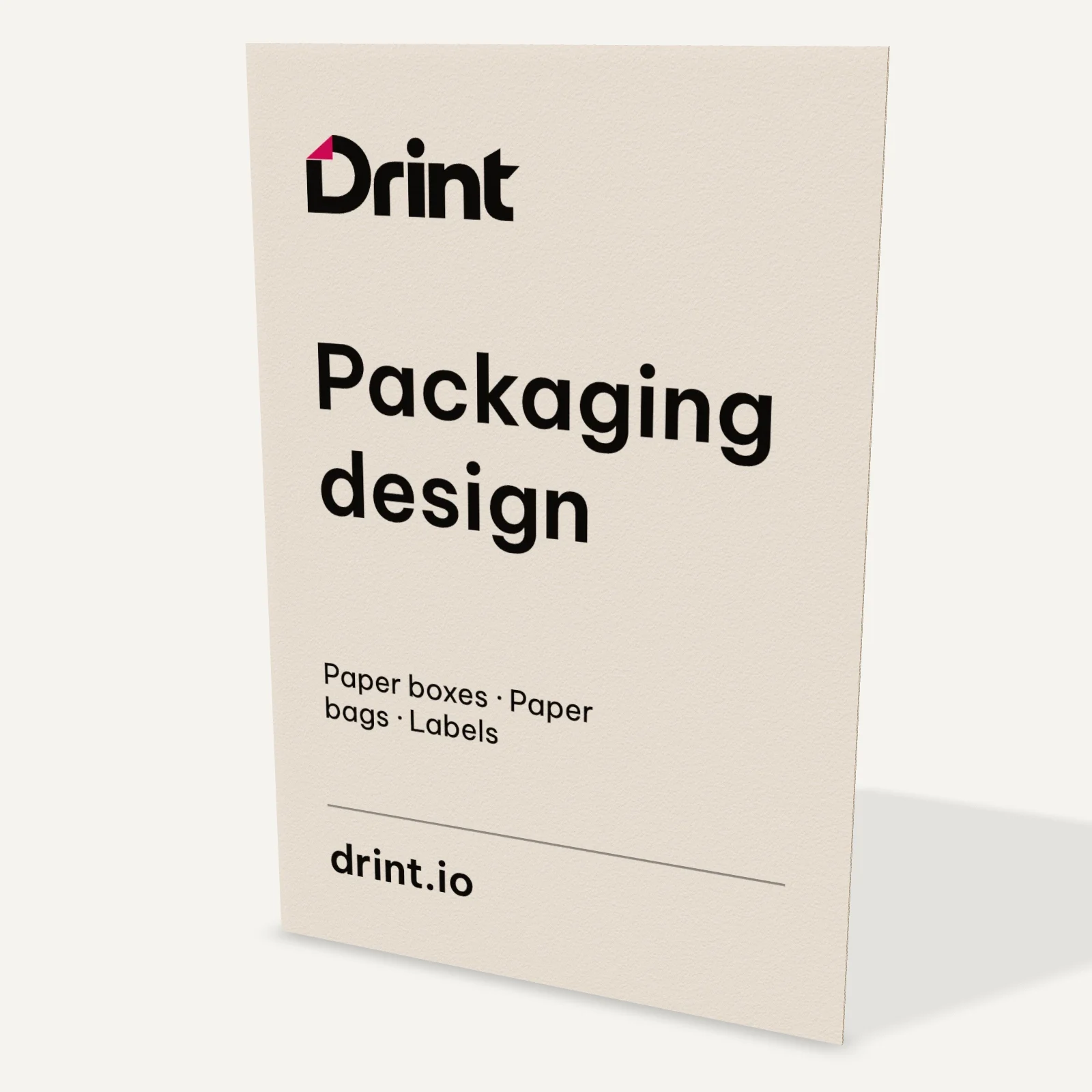 Folded Tết card 3D mockup