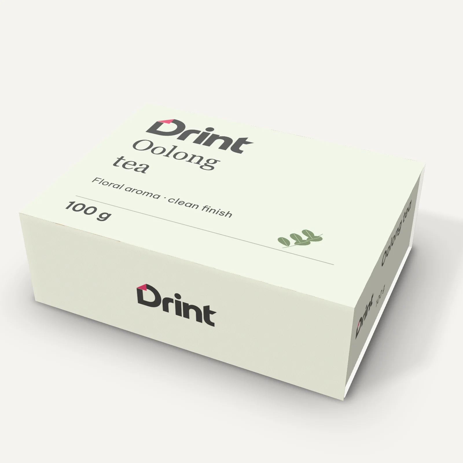 Magnetic tea box 3D mockup