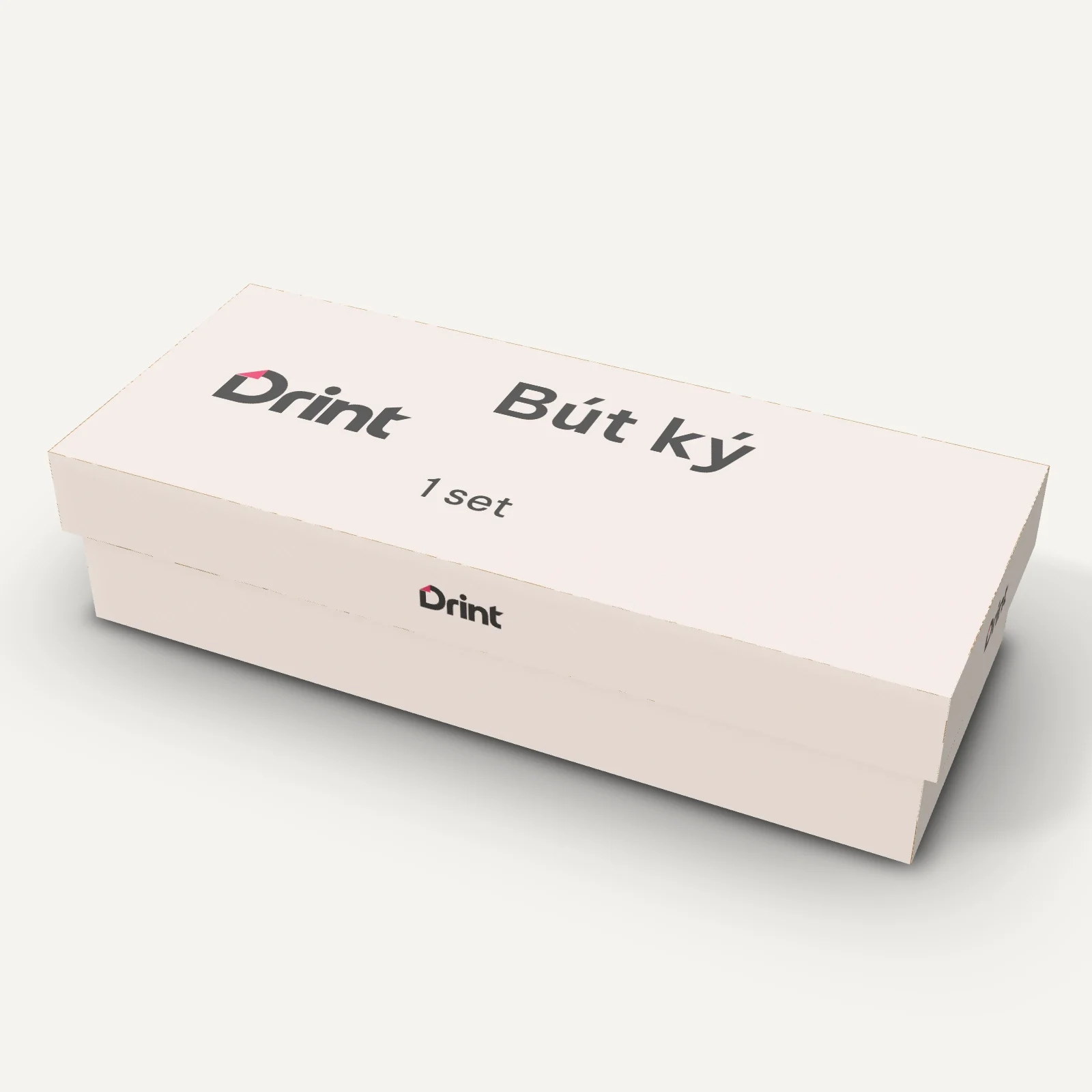 Rigid pen box 3D mockup