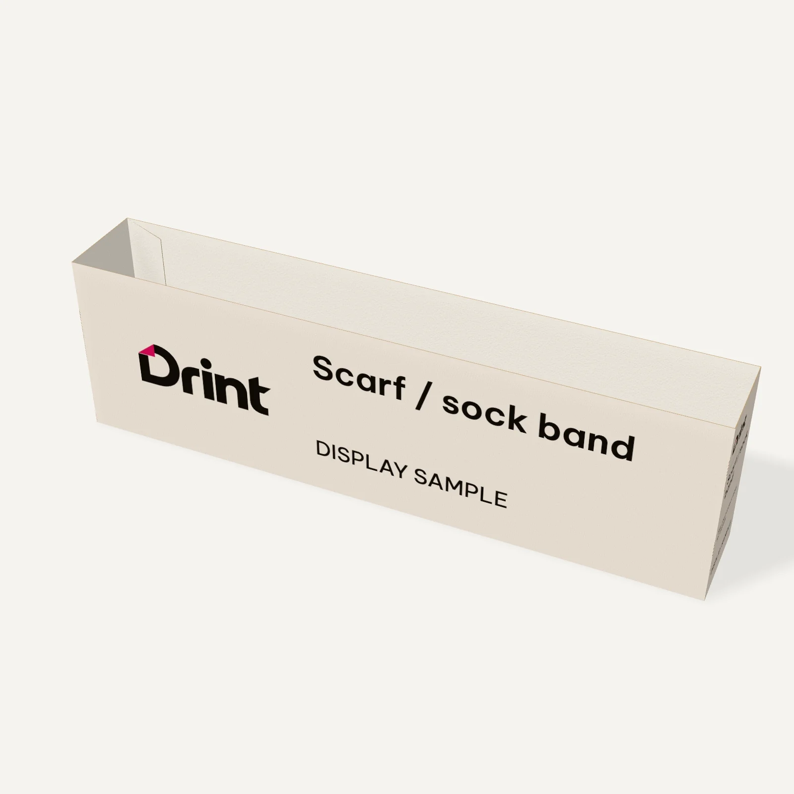 Scarf / sock band 3D mockup