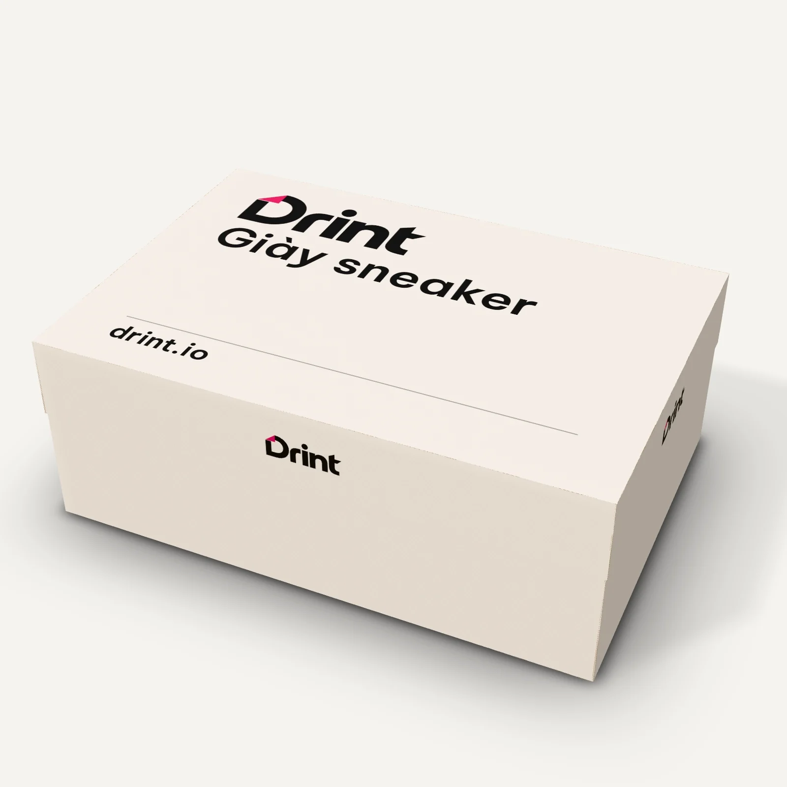 Sneaker box 3D mockup