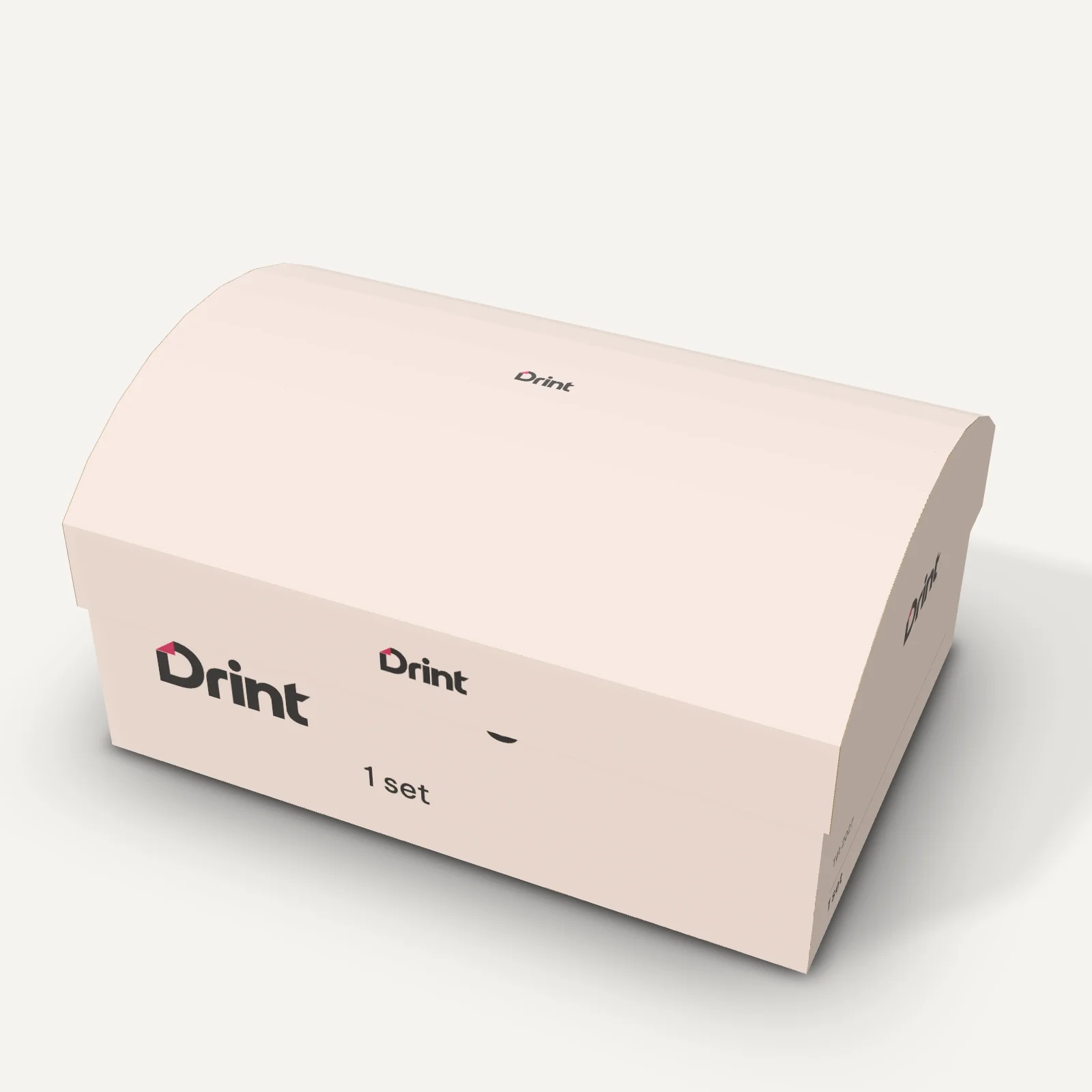 Tết gift chest 3D mockup