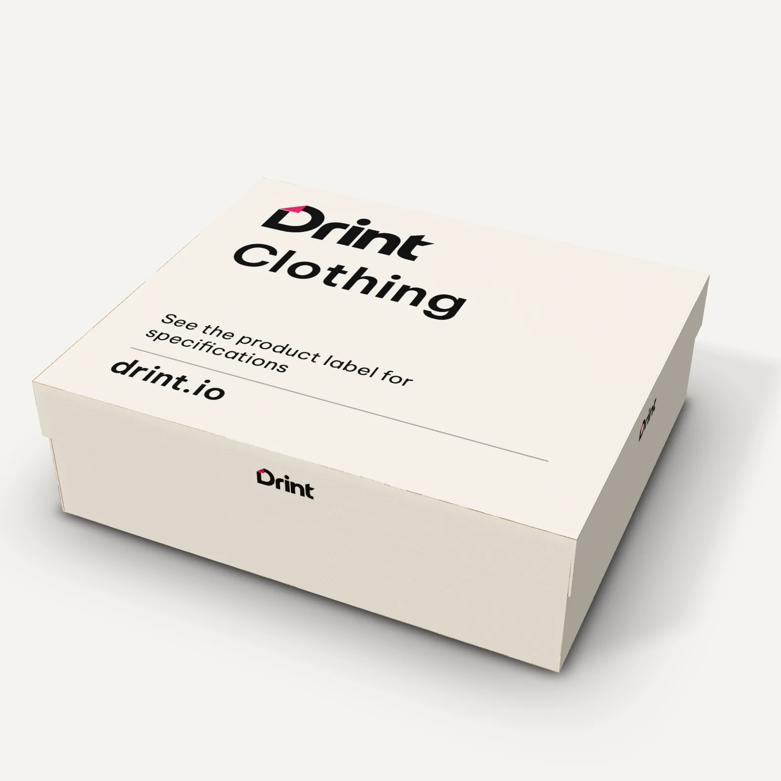 Two-piece wallet / belt box 3D mockup