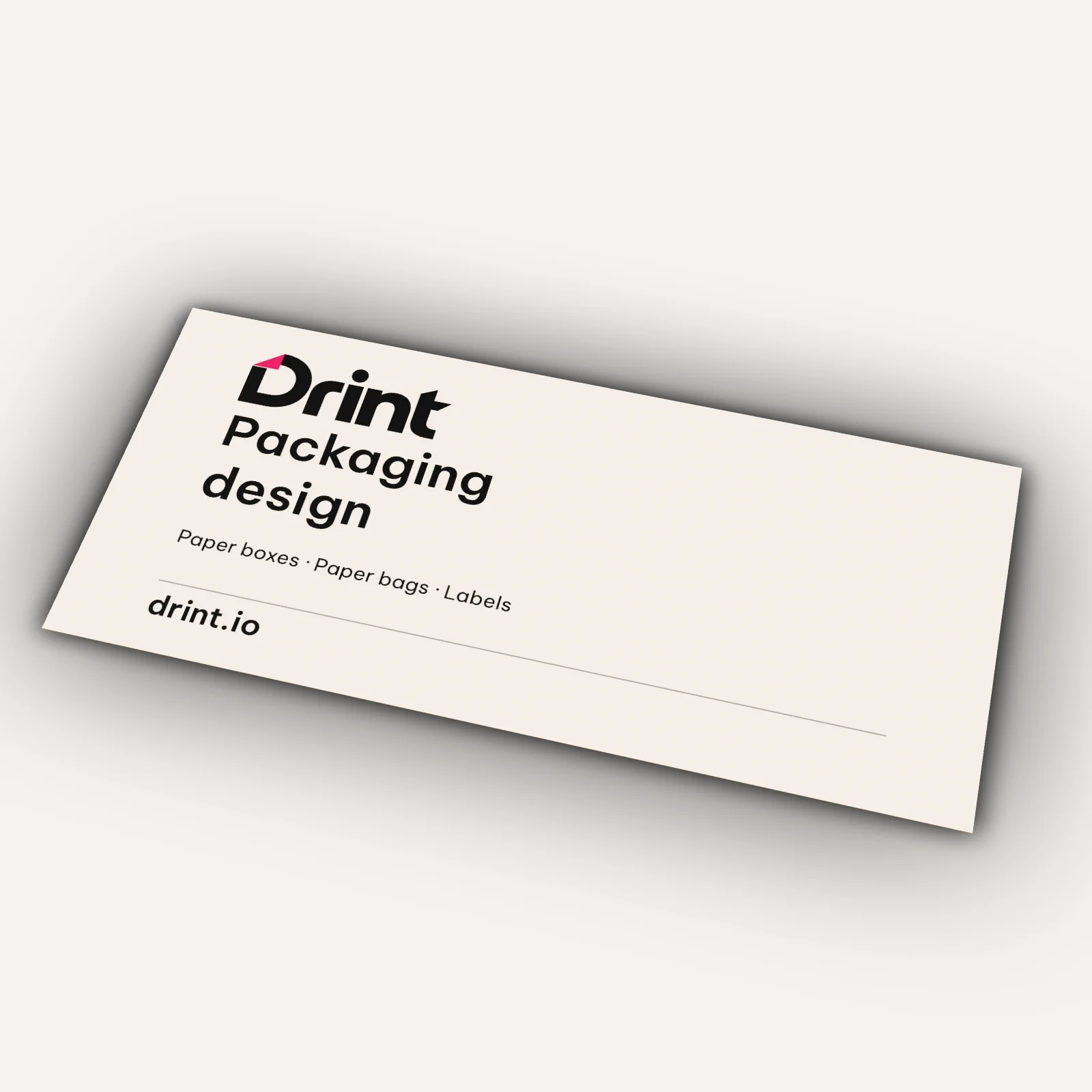 Voucher / gift card 3D mockup