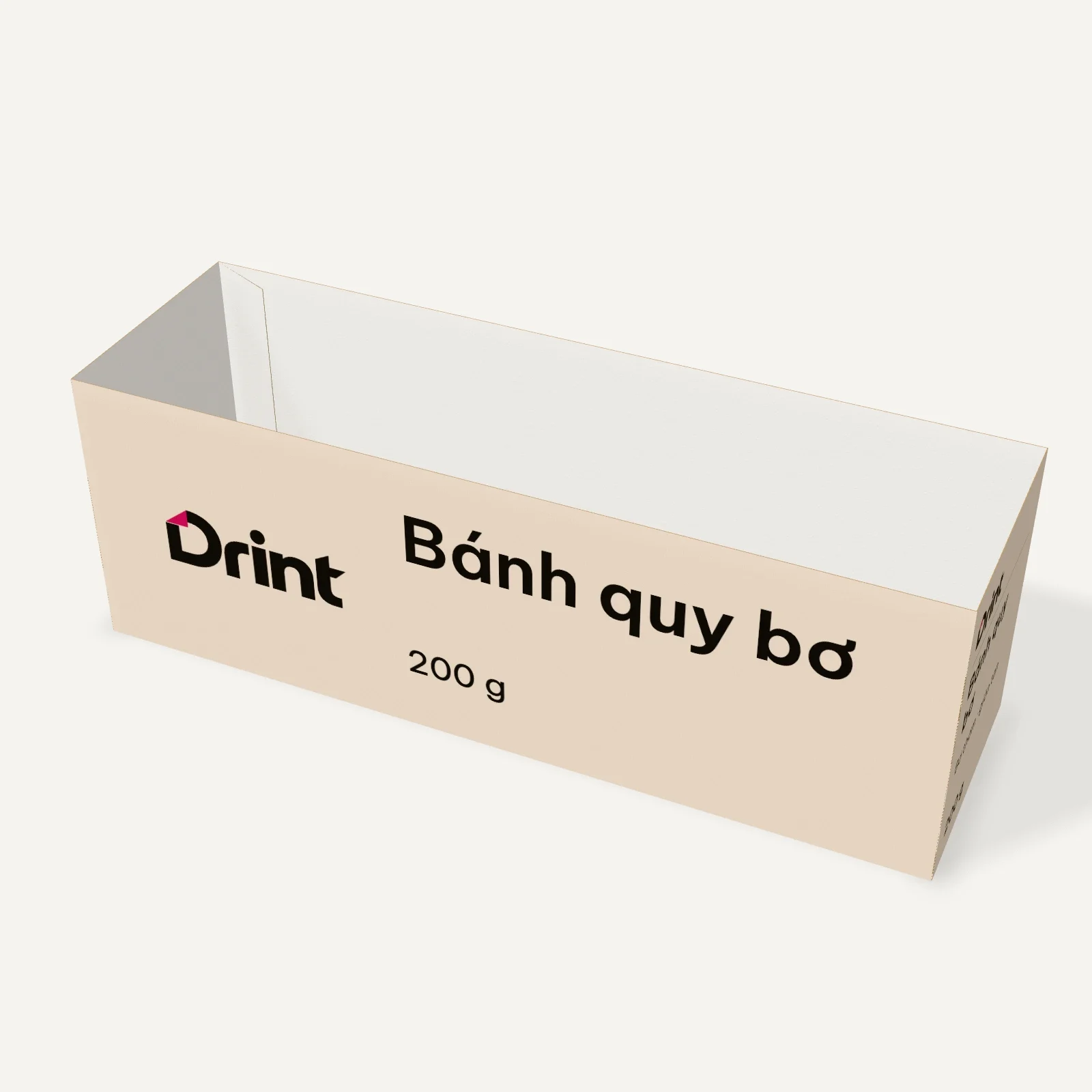 Mockup Đai hộp bánh 3D