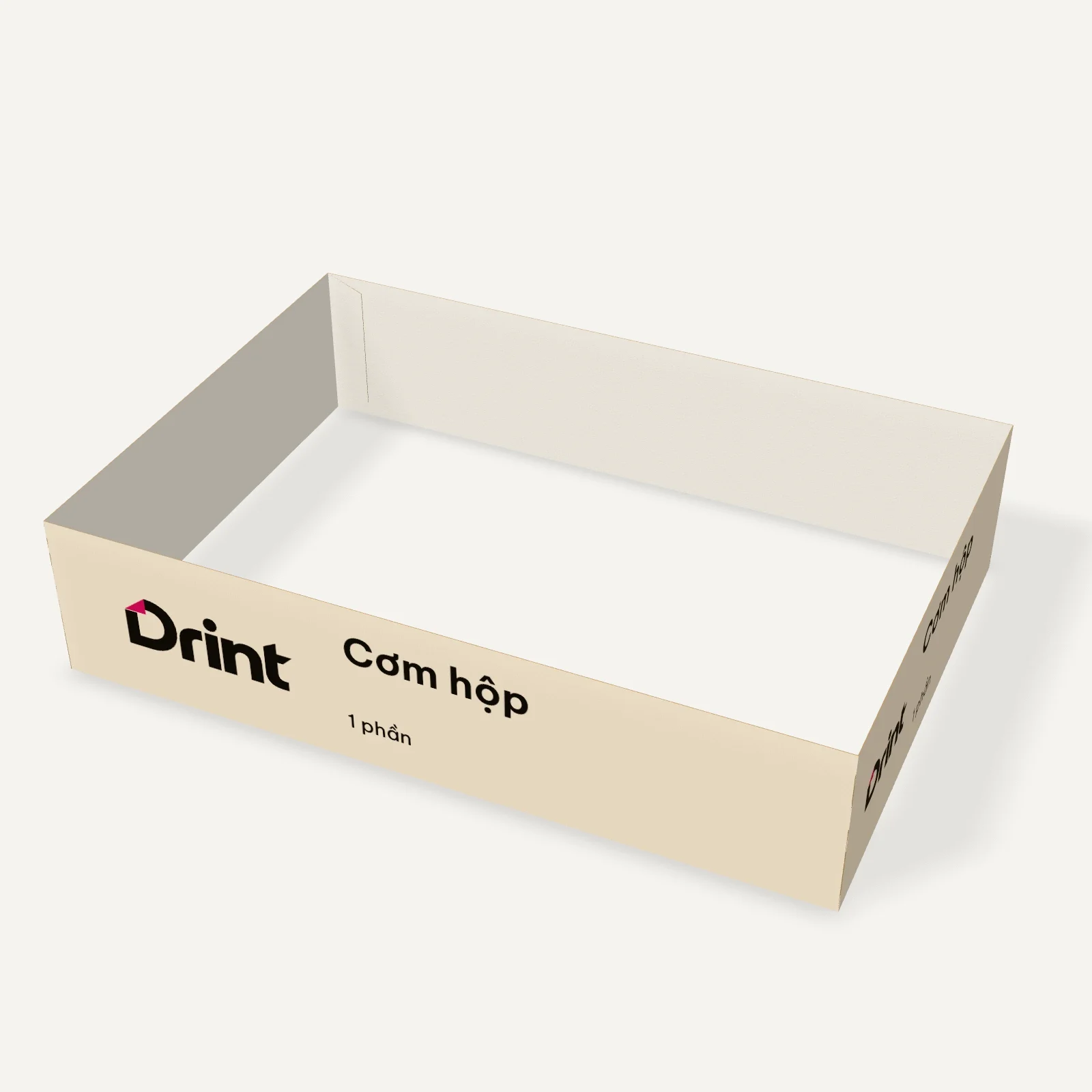 Mockup Đai hộp cơm / bento 3D