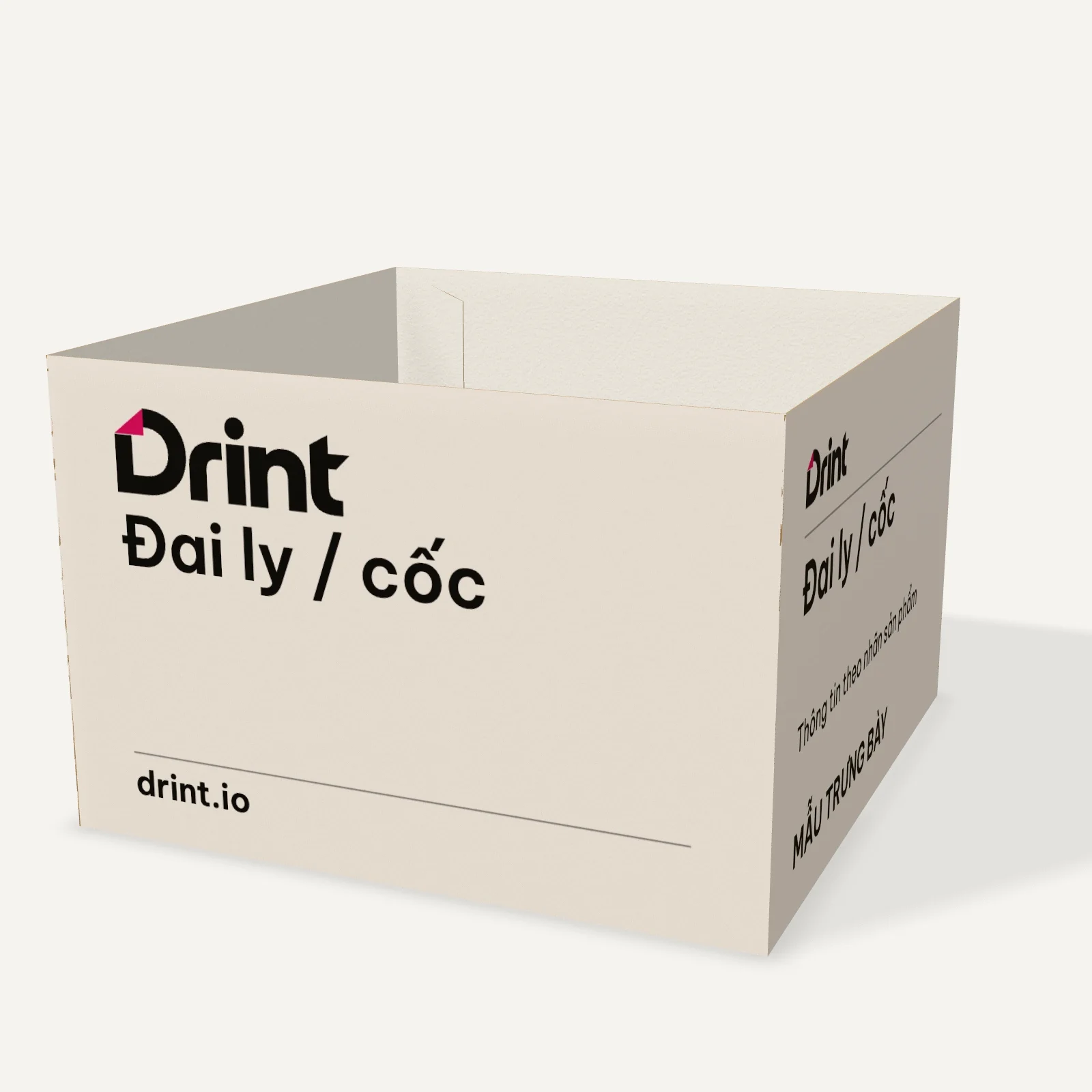 Mockup Đai ly / cốc 3D