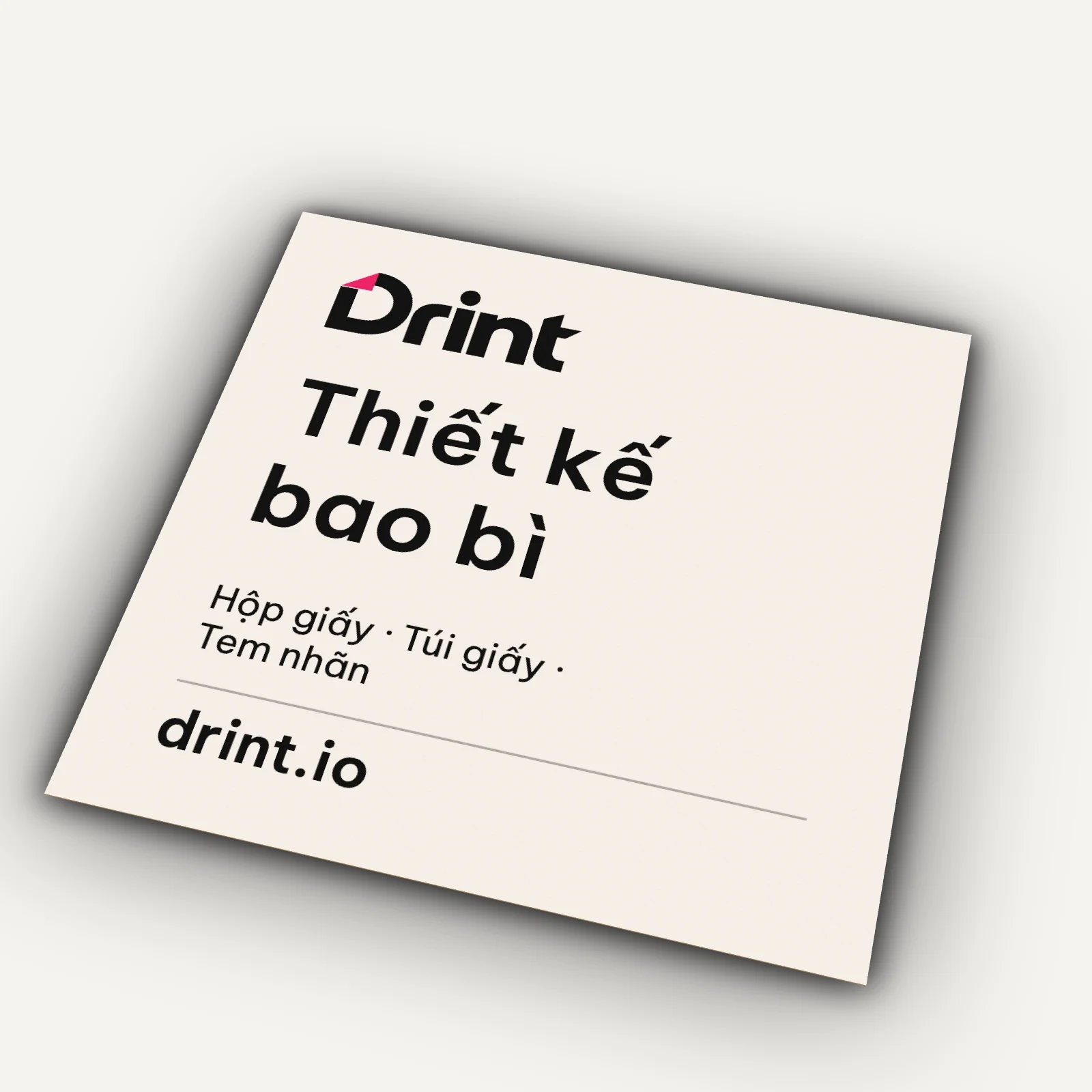 Mockup Giấy note vuông 3D