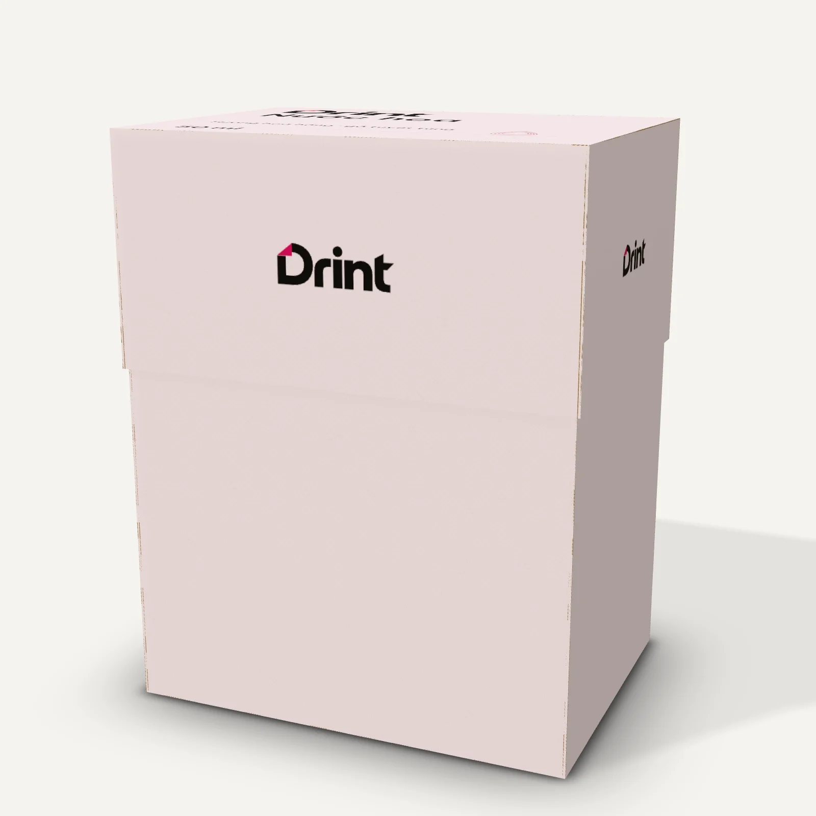 Mockup Hộp âm dương nước hoa 3D