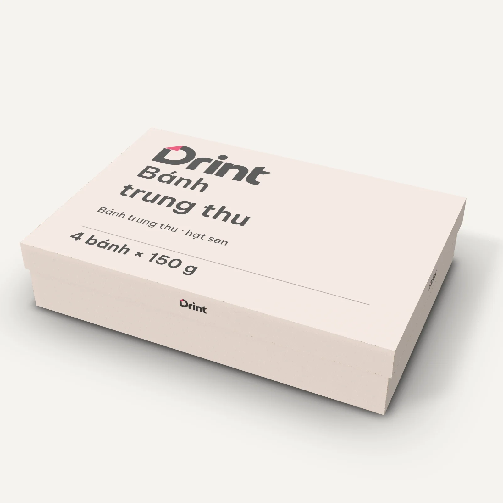 Mockup Hộp bánh trung thu 3D
