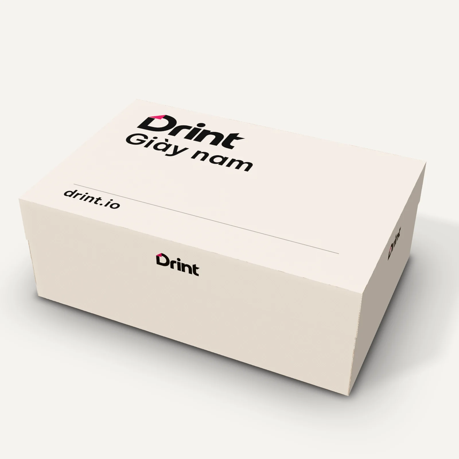 Mockup Hộp giày nam 3D