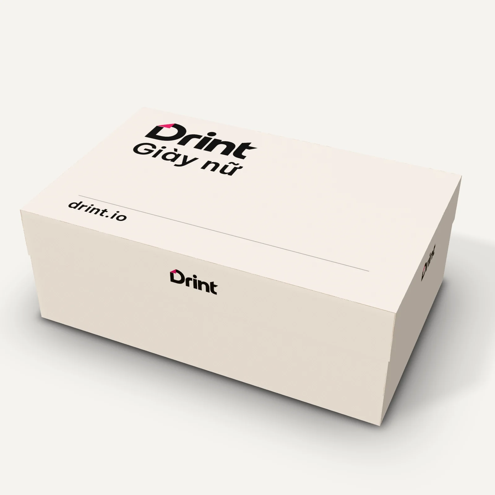 Mockup Hộp giày nữ 3D
