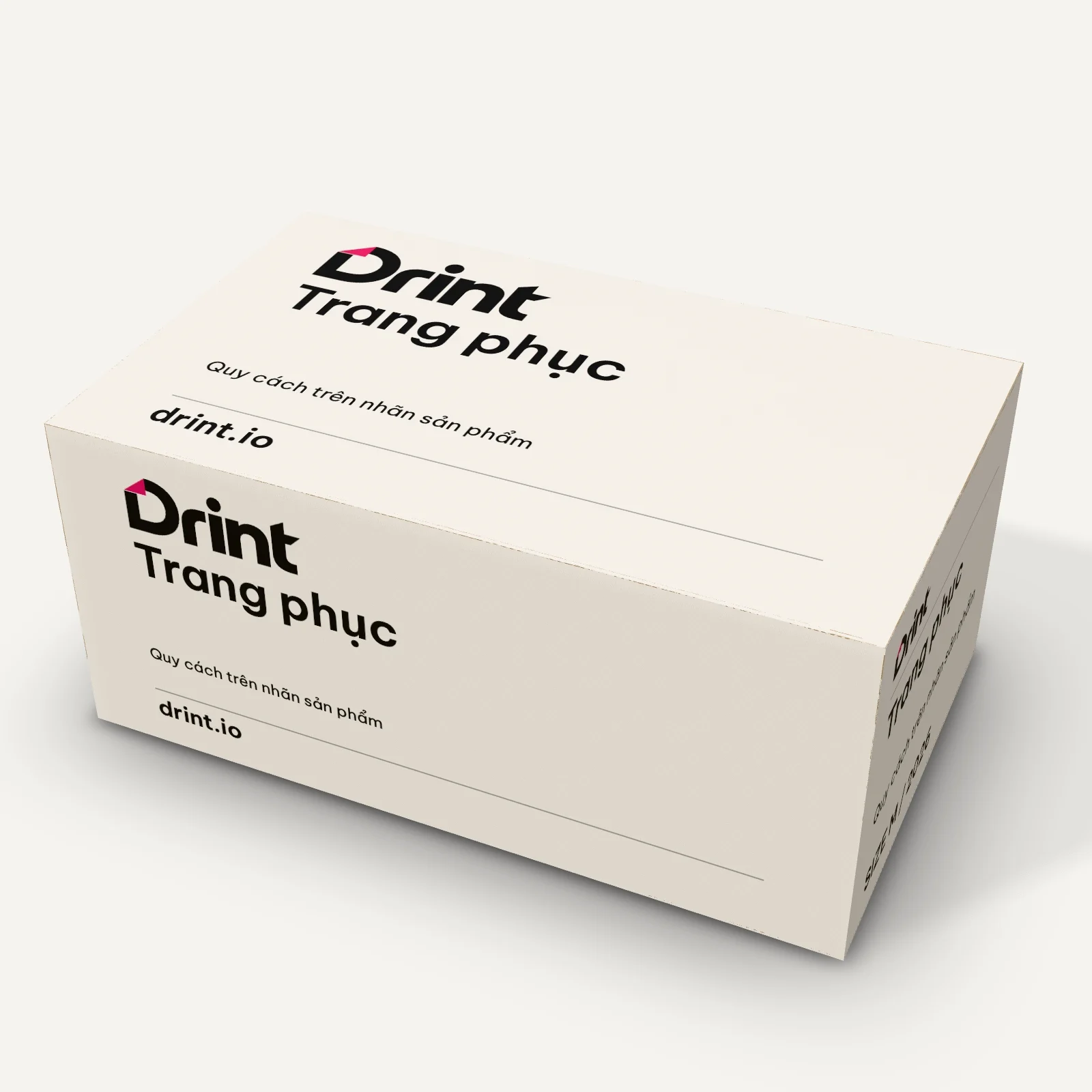 Mockup Hộp giày trẻ em 3D