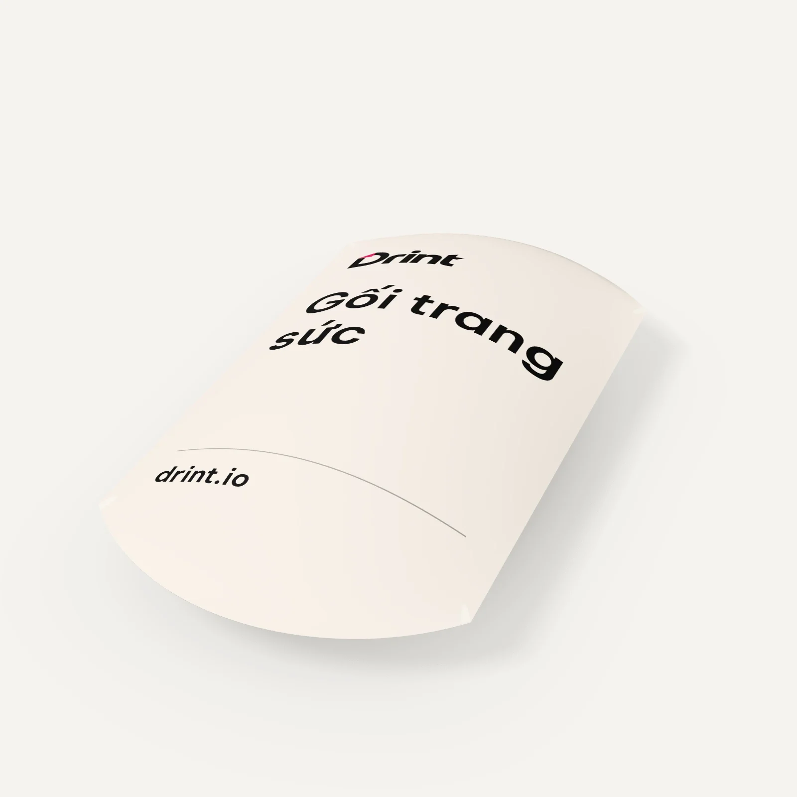 Mockup Hộp gối trang sức 3D