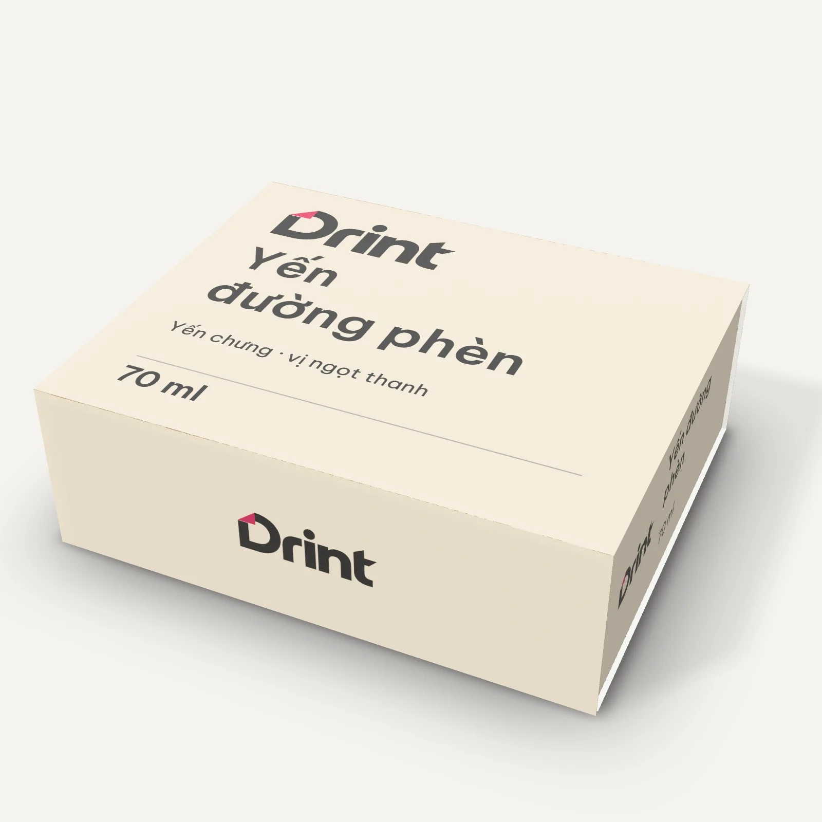 Mockup Hộp nam châm yến 3D