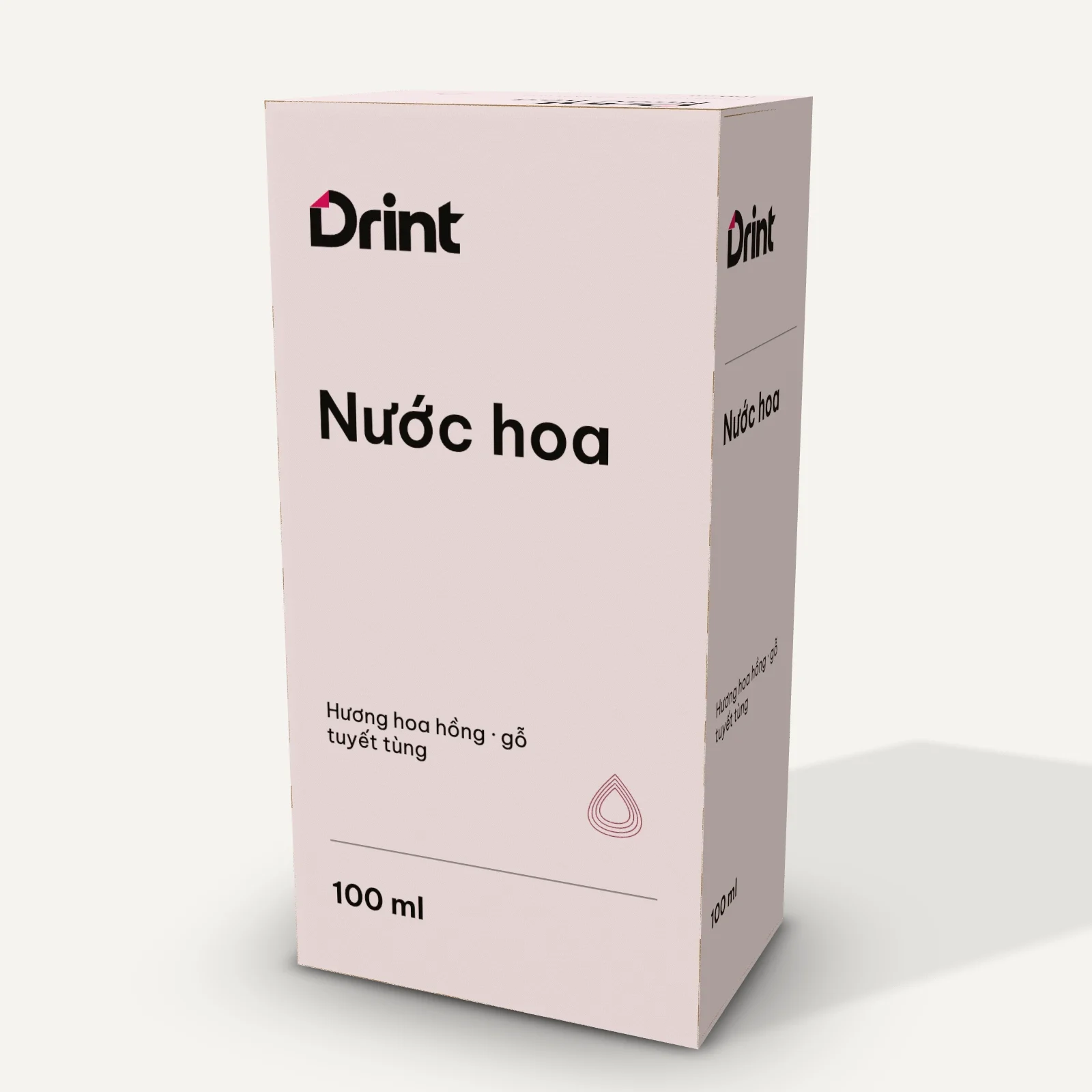 Mockup Hộp nước hoa 3D