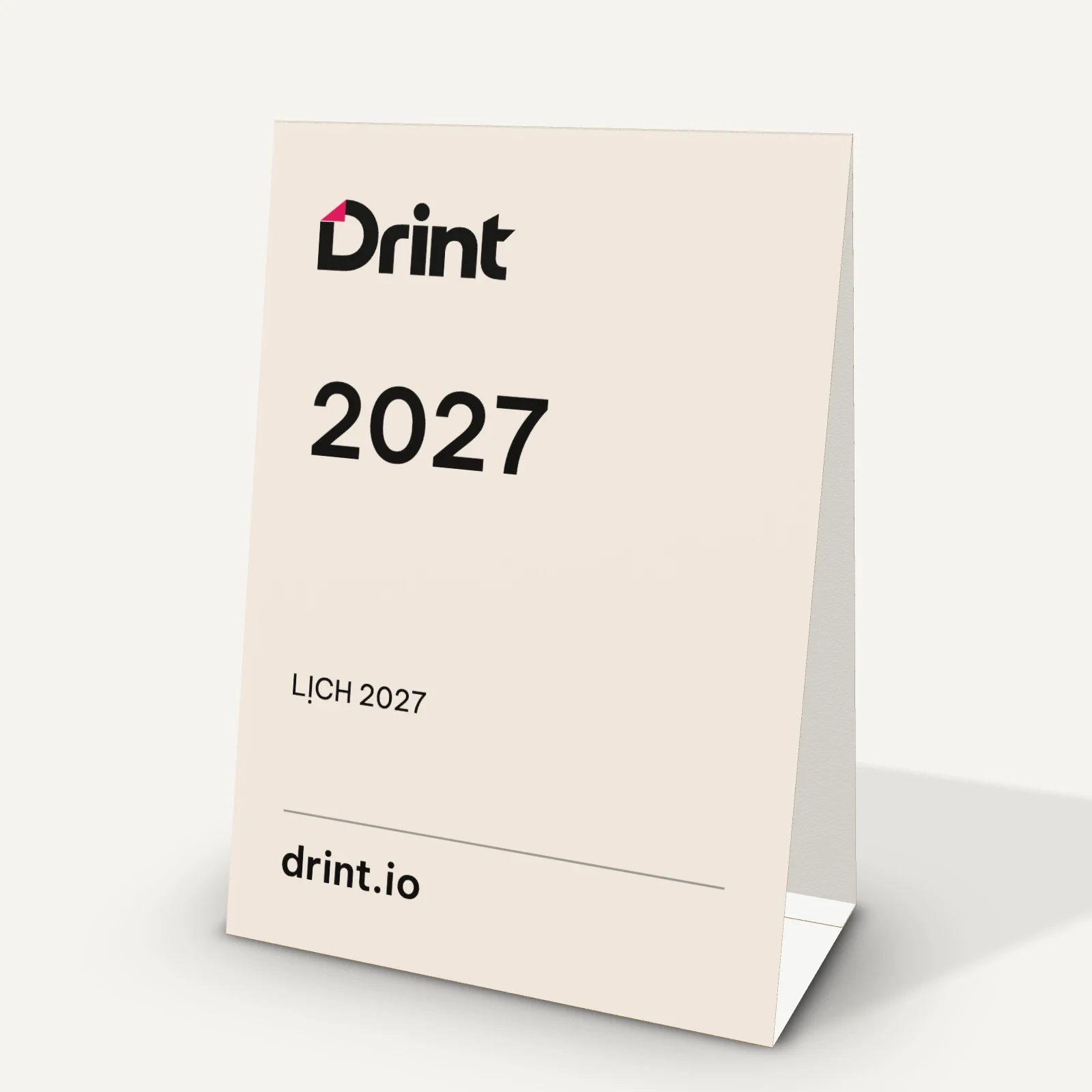 Mockup Menu để bàn A5 3D