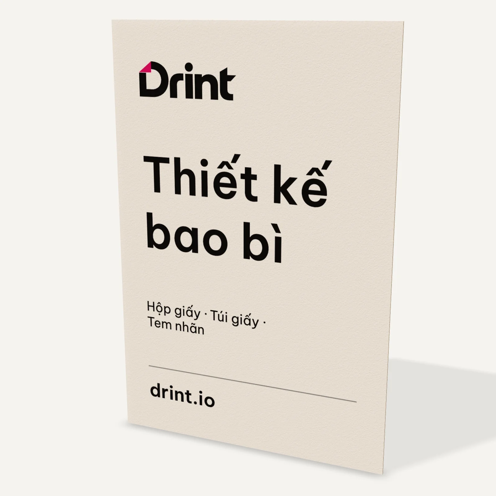 Mockup Thiệp Tết gấp đôi 3D