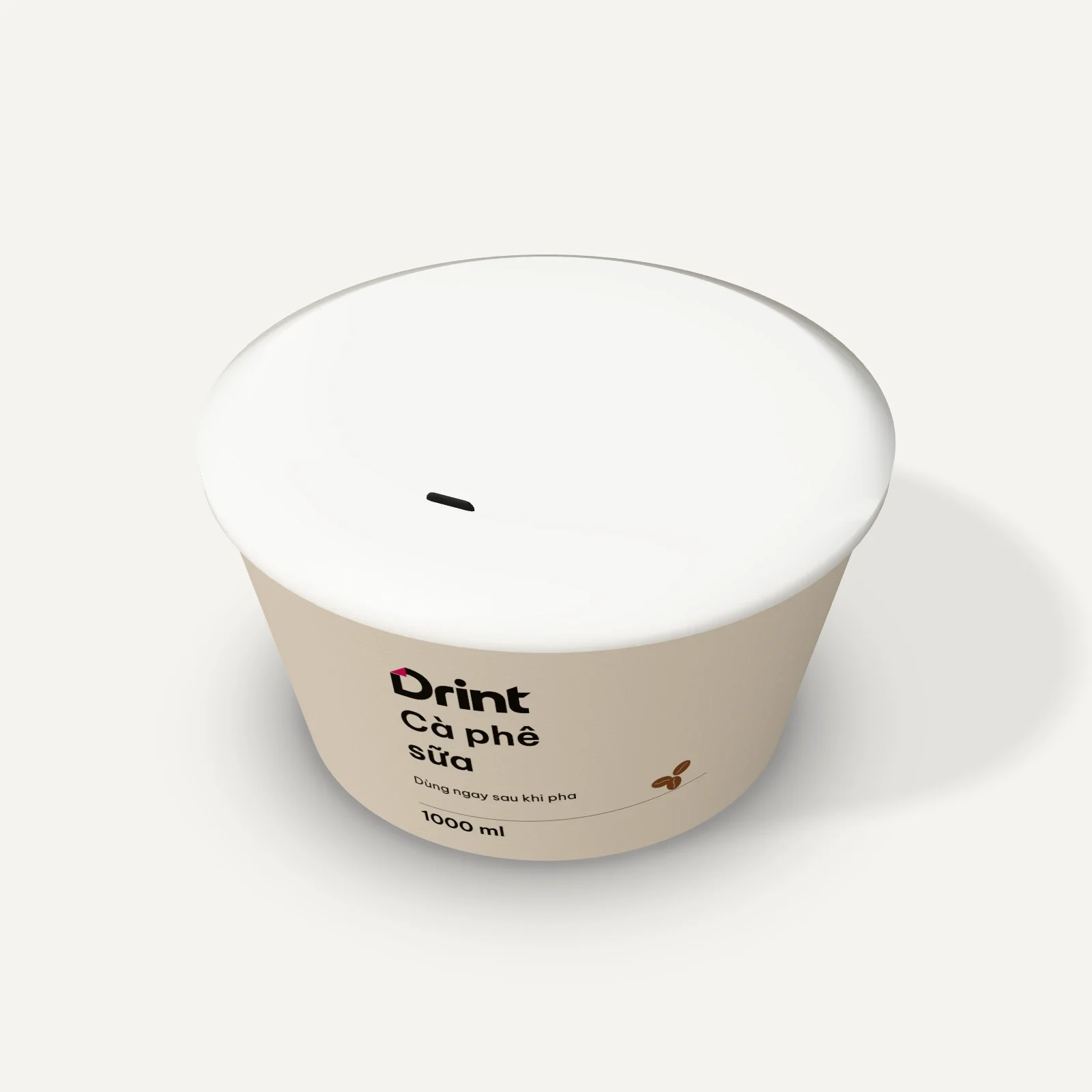 Mockup Tô giấy 3D