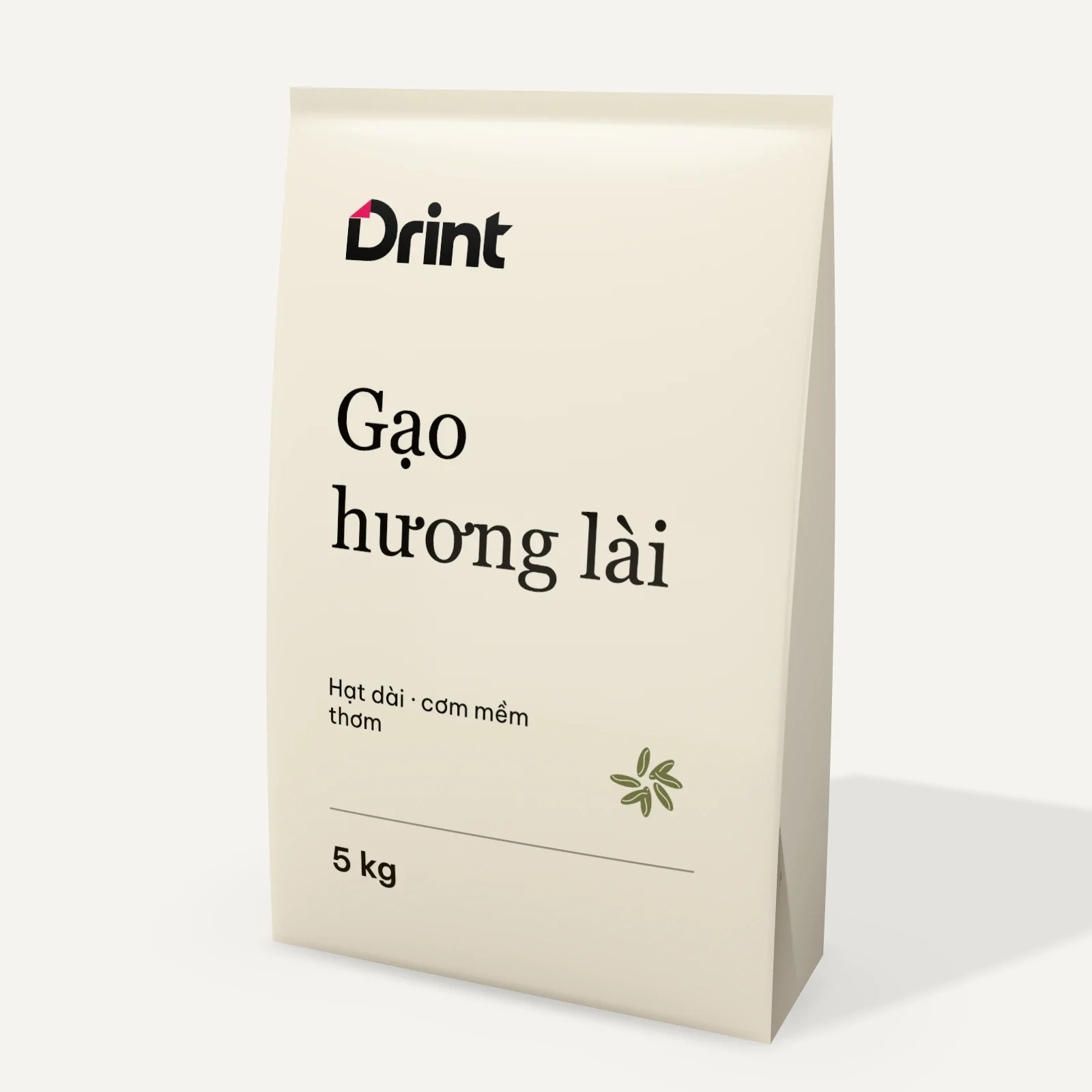 Mockup Túi gạo 3D
